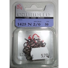 Anzois Cannelle 1425N nº2/0 quantidade 50